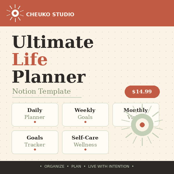 Ultimate Life Planner cover